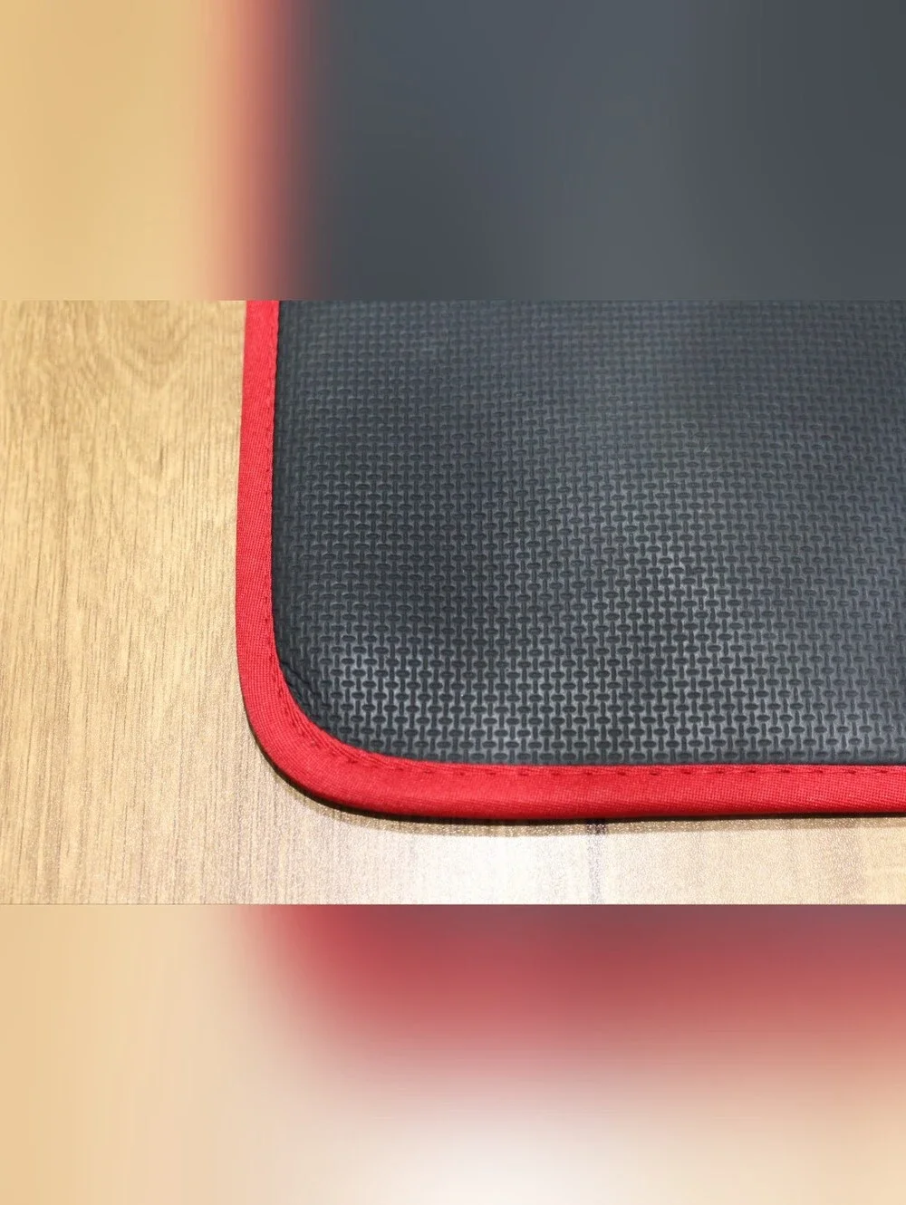 Handmade Red Kitchen Potholder With Silicone Whisk